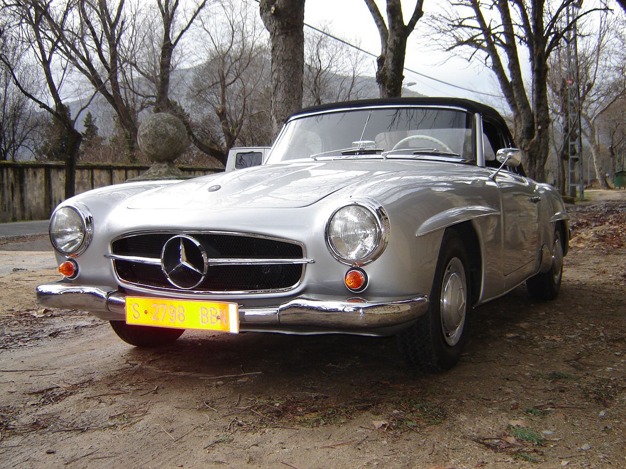 restauracion mercedes 190sl