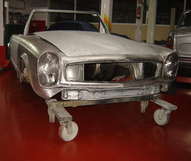 mercedes benz pagoda decapado