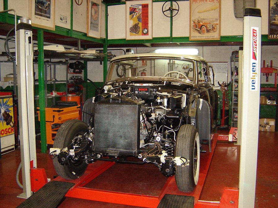 Mercedes 300 cabrio restaurado