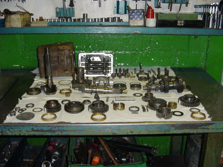 Restauraci&oacute;n mercedes 300 reparaci&oacute;n caja cambios