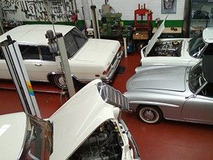 Mecanica taller Mercedes Benz