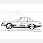 recambio w107 mercedes benz 300