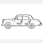 recambio mercedes w120 ponton