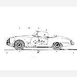 recambio mercedes w121 190 sl 1953