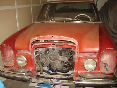 Mercedes w108 desguace completo para piezas
