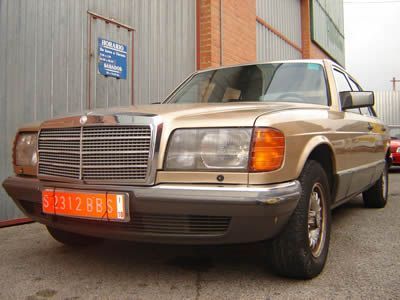 Desguace Mercedes w126 piezas. Recambio usado