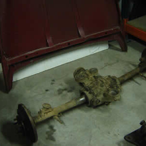 Grupo trasero para Mercedes 170 s w136