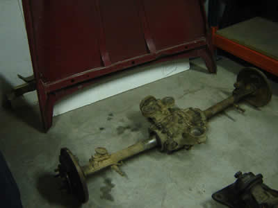 Grupo trasero para Mercedes 170 s w136